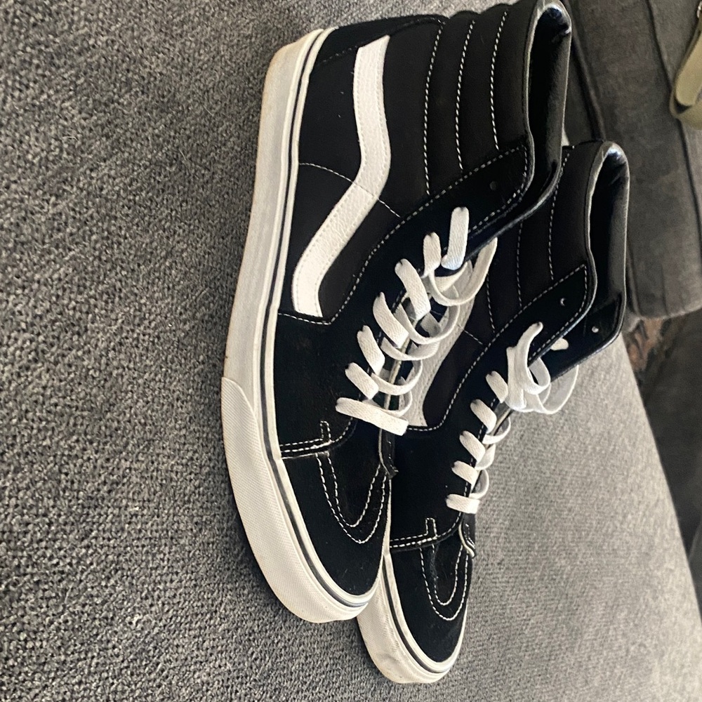 Vans Classic Black and White High-Tops